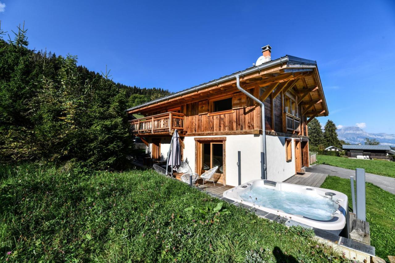 Vielyterra - Chalet Haut De Gamme - Domaine Du Mont Blanc Saint-Gervais-les-Bains Exterior foto
