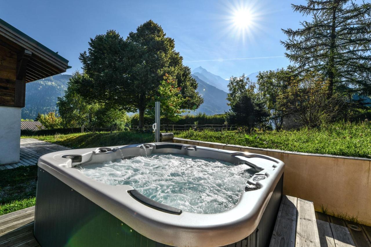 Vielyterra - Chalet Haut De Gamme - Domaine Du Mont Blanc Saint-Gervais-les-Bains Exterior foto