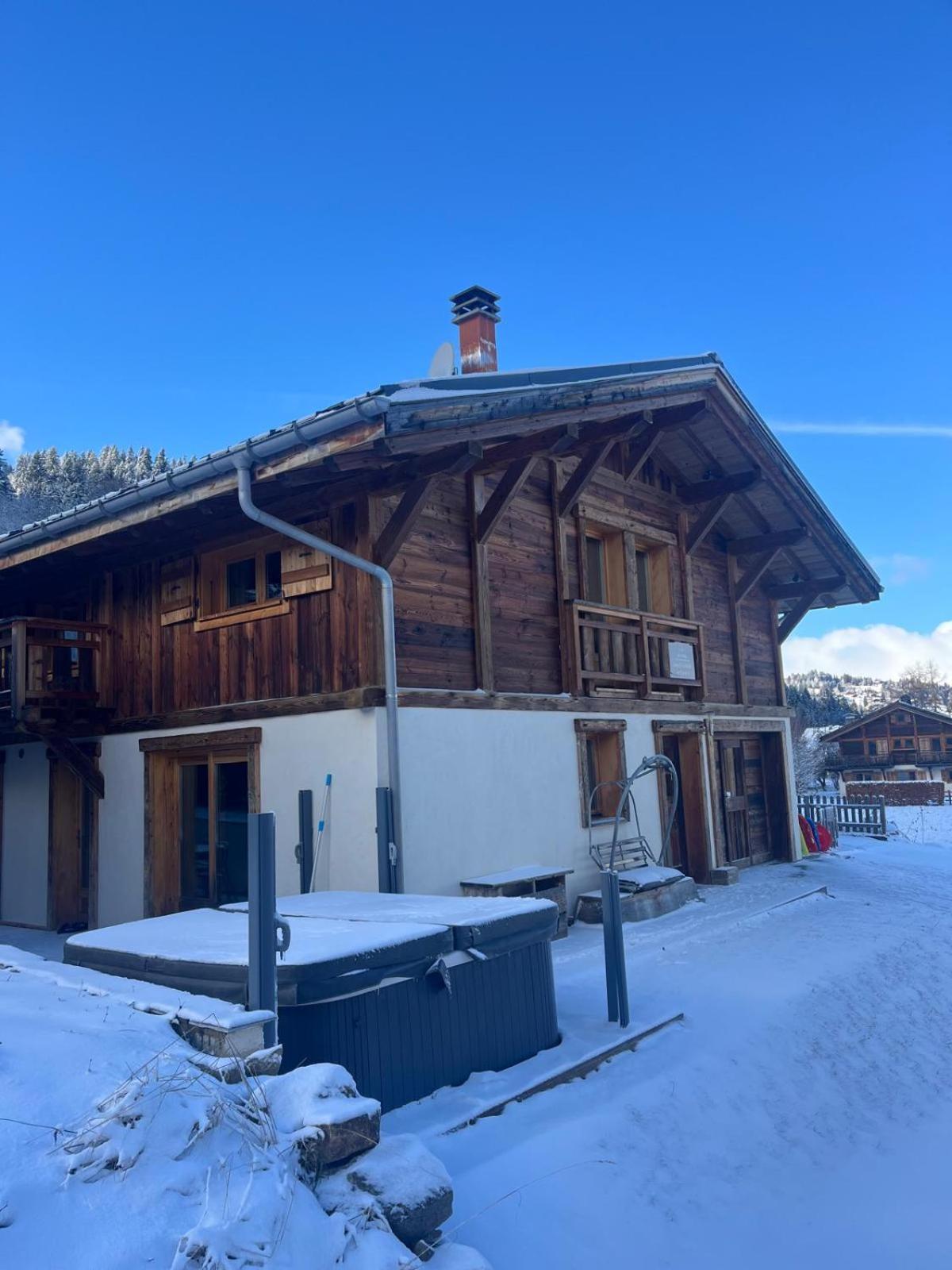 Vielyterra - Chalet Haut De Gamme - Domaine Du Mont Blanc Saint-Gervais-les-Bains Exterior foto